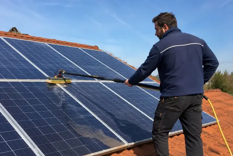 Nettoyage et entretien de panneaux solaires à Lahontan